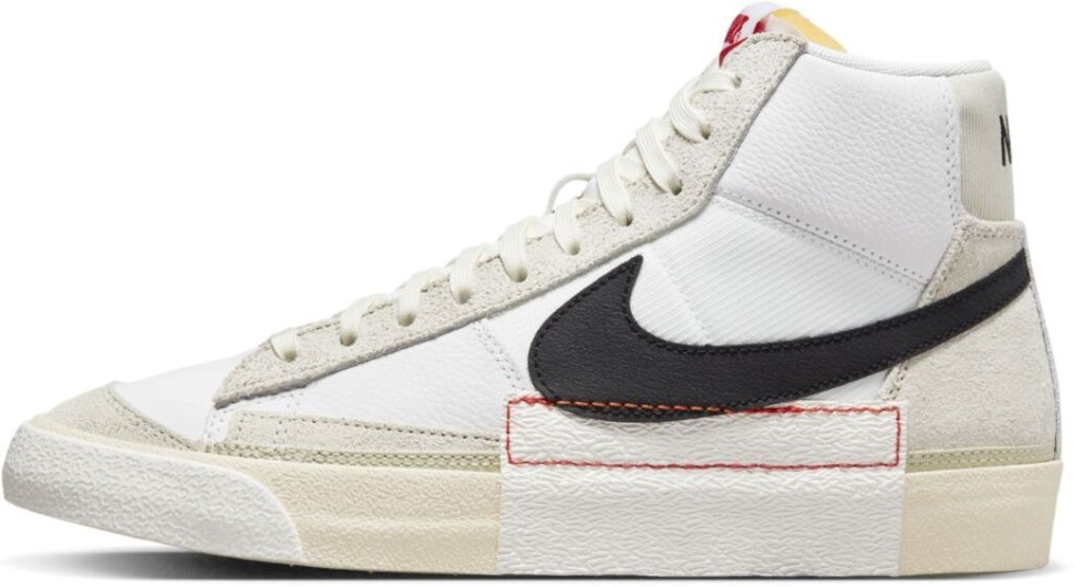 Кроссовки Nike Blazer Mid '77 Pro Club White Light Bone Black DQ7673-100 в Екатеринбурге  в Екатеринбурге 