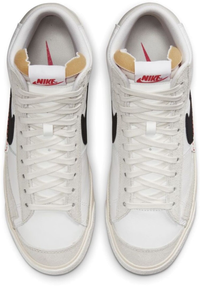 Кроссовки Nike Blazer Mid '77 Pro Club White Light Bone Black DQ7673-100 в Екатеринбурге  в Екатеринбурге 