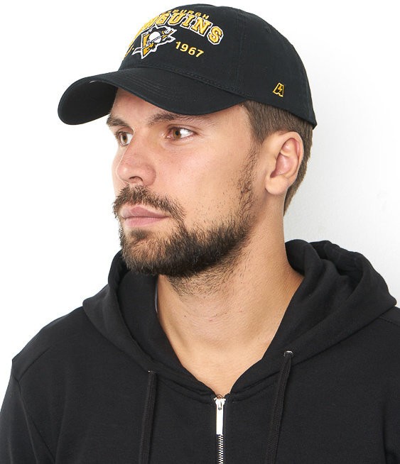 Бейсболка ATRIBUTIKA & CLUB Pittsburgh Penguins, черн. 29024 в Екатеринбурге  в Екатеринбурге 
