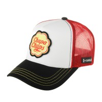 Бейсболка CAPSLAB Chupa Chups CL/CC2/1/CT/LOG2 (бел-чер) 88-558-48-00