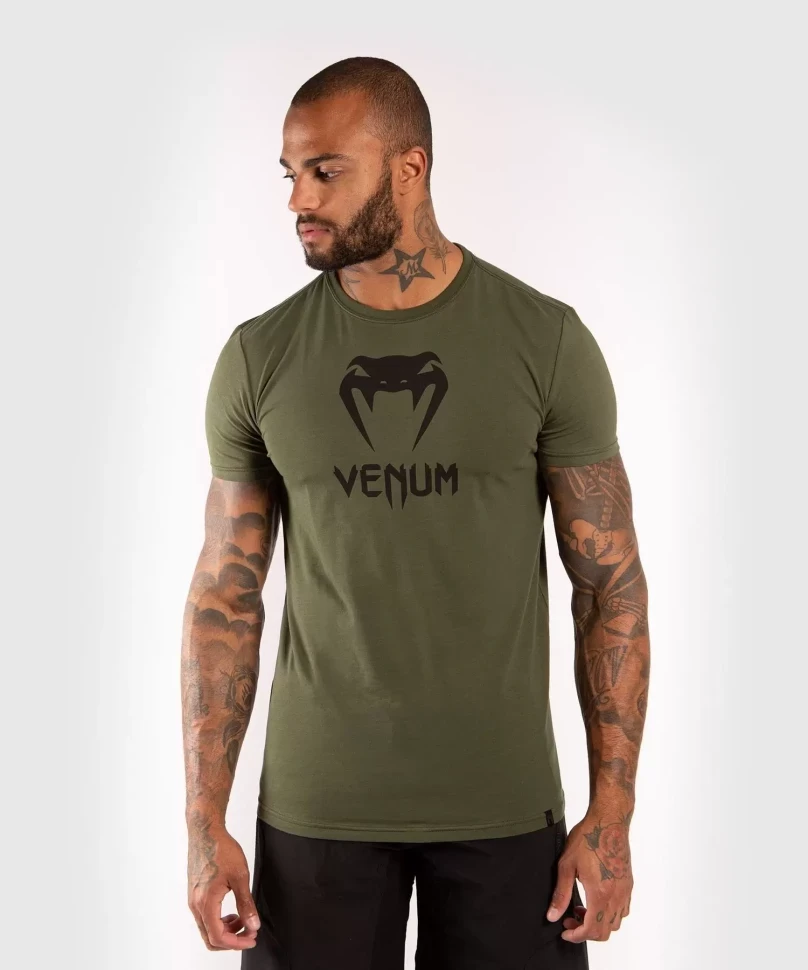 Футболка Venum Classic Thirt - Khaki Ven03526-015 в Екатеринбурге  в Екатеринбурге 