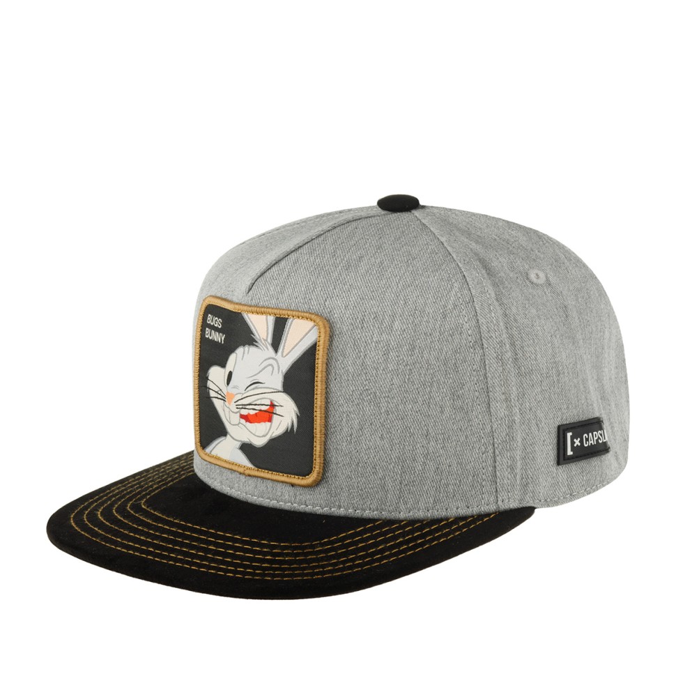 Бейсболка CAPSLAB Looney Tunes Bugs Bunny CL/LOO10/1/CF/BUG (сер-чер) 88-576-10-00 в Екатеринбурге в Екатеринбурге
