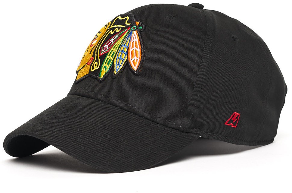 Бейсболка ATRIBUTIKA & CLUB Chicago Blackhawks, черн. 31006 в Екатеринбурге  в Екатеринбурге 
