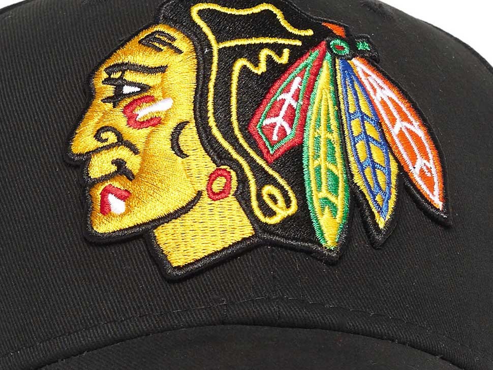 Бейсболка ATRIBUTIKA & CLUB Chicago Blackhawks, черн. 31006 в Екатеринбурге  в Екатеринбурге 