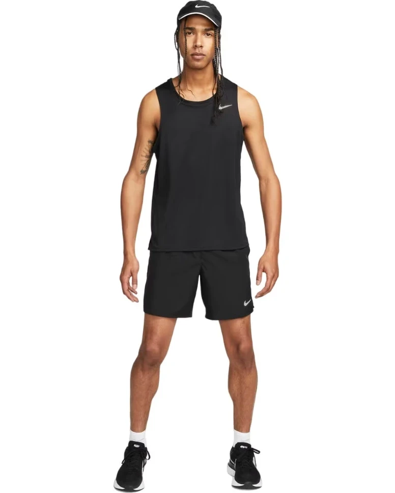 Майка Nike M NK DF MILER TANK DV9321-010 в Екатеринбурге  в Екатеринбурге 