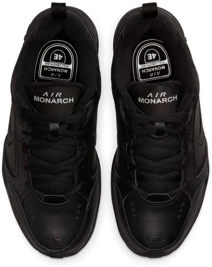 Nike air monarch 4e white top