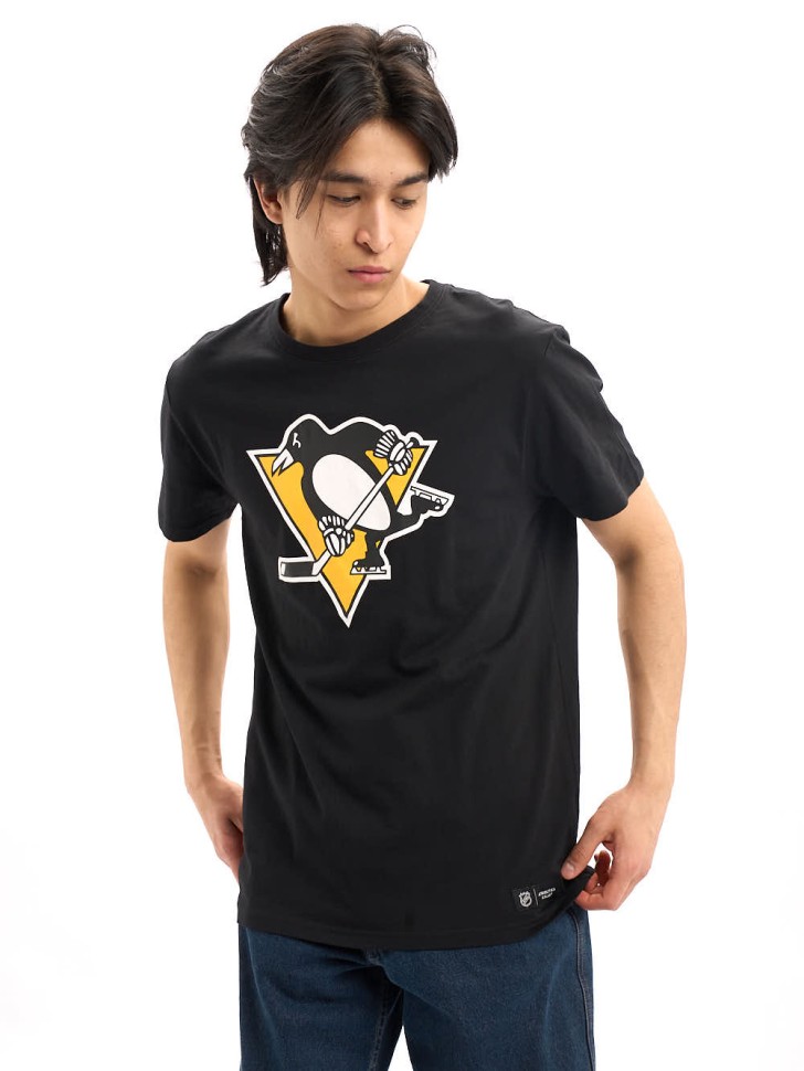 Футболка ATRIBUTIKA&CLUB Pittsburgh Penguins, черн. 30940 в Екатеринбурге в Екатеринбурге