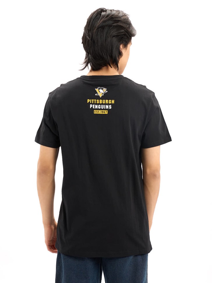 Футболка ATRIBUTIKA&CLUB Pittsburgh Penguins, черн. 30940 в Екатеринбурге в Екатеринбурге