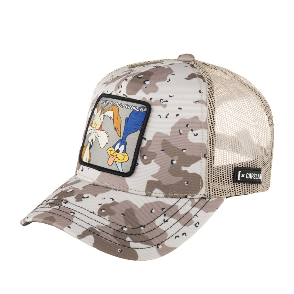 Бейсболка CAPSLAB Looney Tunes Wile E. Coyote and Road CL/LOO10/1/CT/BBC (беж-кам) 88-578-02-00 в Екатеринбурге в Екатеринбурге