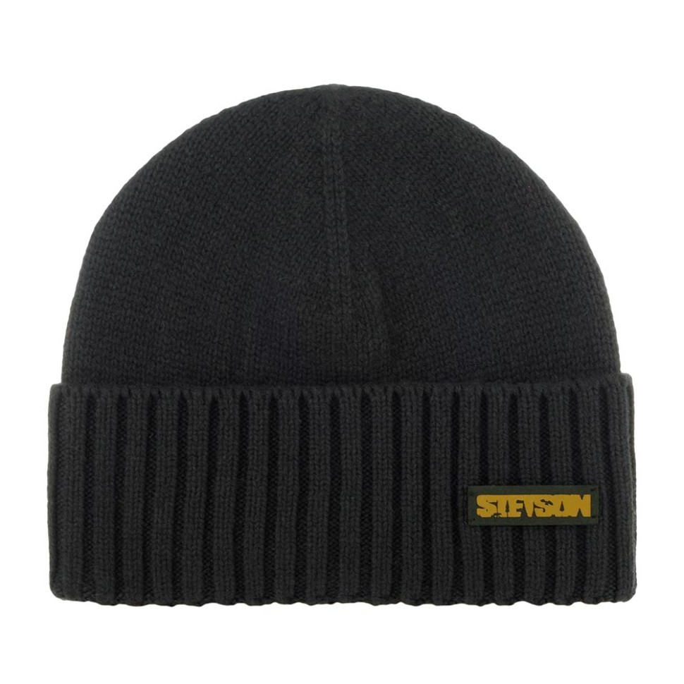 Шапка STETSON 8599215 BEANIE WOOL/CASHMERE (темно-серый) 02-803-05-00 в Екатеринбурге  в Екатеринбурге 