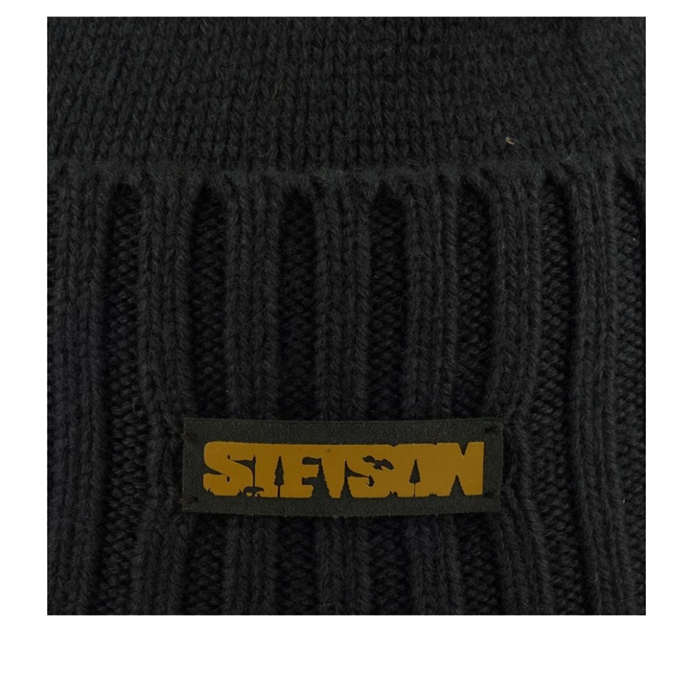 Шапка STETSON 8599215 BEANIE WOOL/CASHMERE (темно-серый) 02-803-05-00 в Екатеринбурге  в Екатеринбурге 