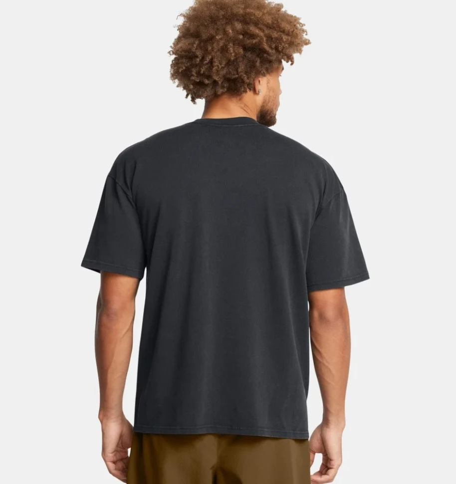 Футболка Under Armour UA M HW OS LOGO WASH SS 1389147-001 в Екатеринбурге  в Екатеринбурге 