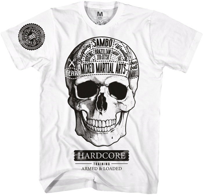Футболка Hardcore Training Fear Zone White hctshirt0280 в Екатеринбурге  в Екатеринбурге 