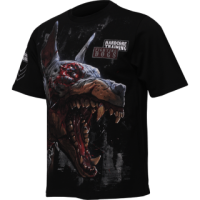 Футболка Hardcore Training Fighting Dogs Black Oversized Fit hctshirt0449 в Екатеринбурге  в Екатеринбурге 