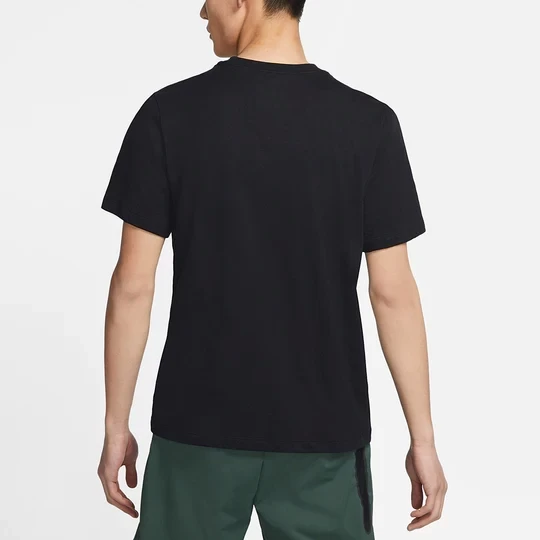 Футболка Nike NSW Swoosh T-Shirt Sports Training Workout DC5095-010 в Екатеринбурге  в Екатеринбурге 