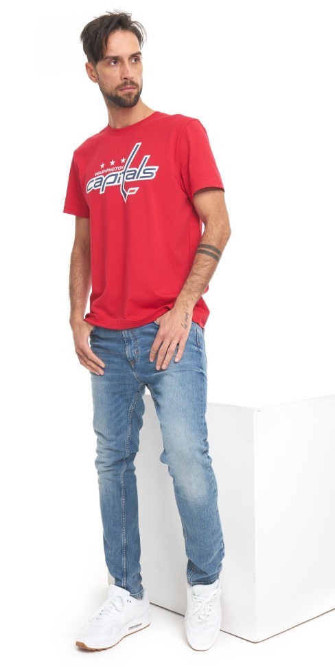 Футболка ATRIBUTIKA&CLUB Washington Capitals, красн. 309470 в Екатеринбурге  в Екатеринбурге 