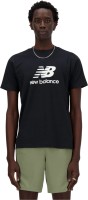 Футболка New Balance Stacked Logo MT41502BK в Екатеринбурге в Екатеринбурге