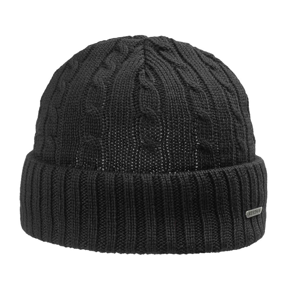 Шапка STETSON 8699352 GEORGIA (черный) 02-144-09-00 в Екатеринбурге  в Екатеринбурге 