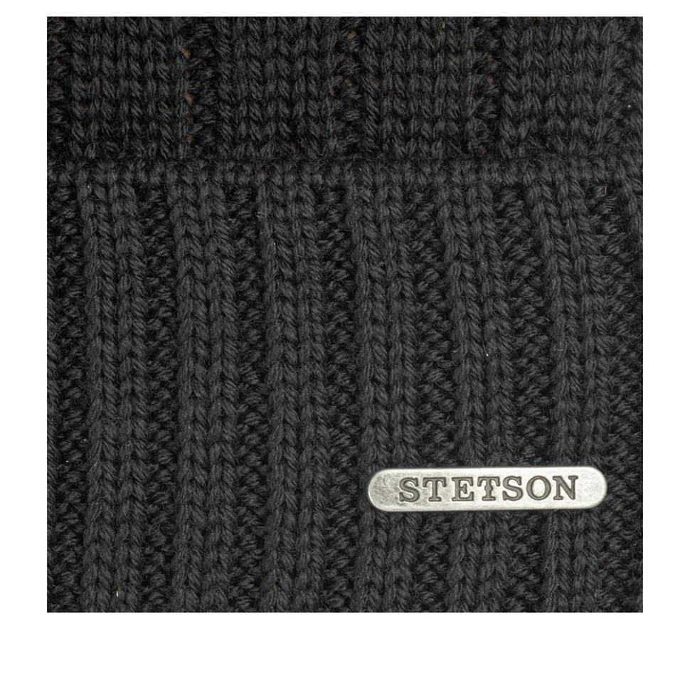 Шапка STETSON 8699352 GEORGIA (черный) 02-144-09-00 в Екатеринбурге  в Екатеринбурге 