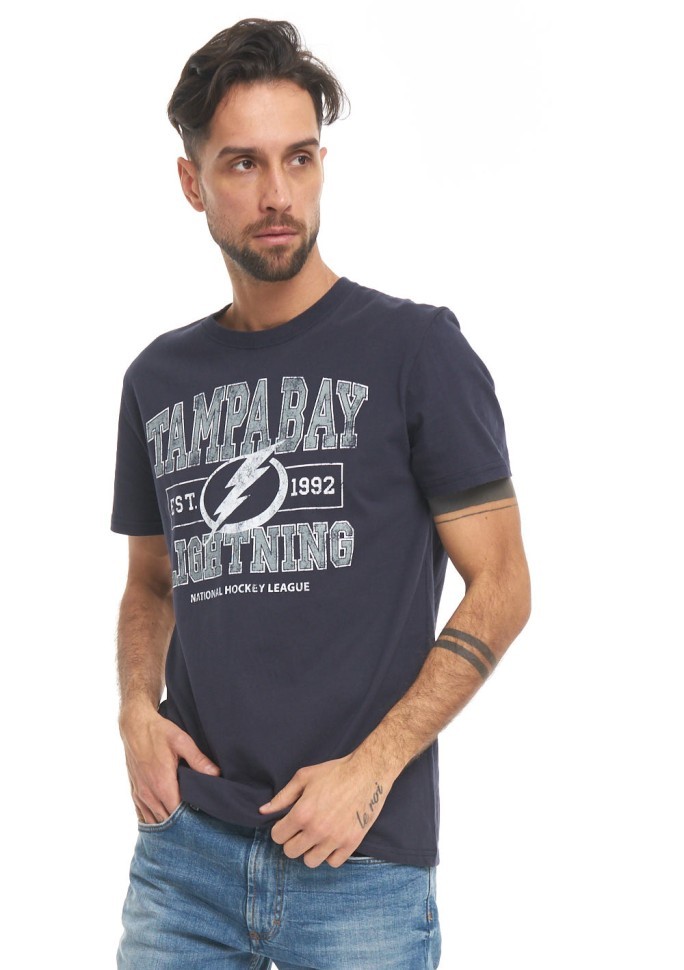 Футболка ATRIBUTIKA&CLUB Tampa Bay Lightning, син. 309680 в Екатеринбурге  в Екатеринбурге 