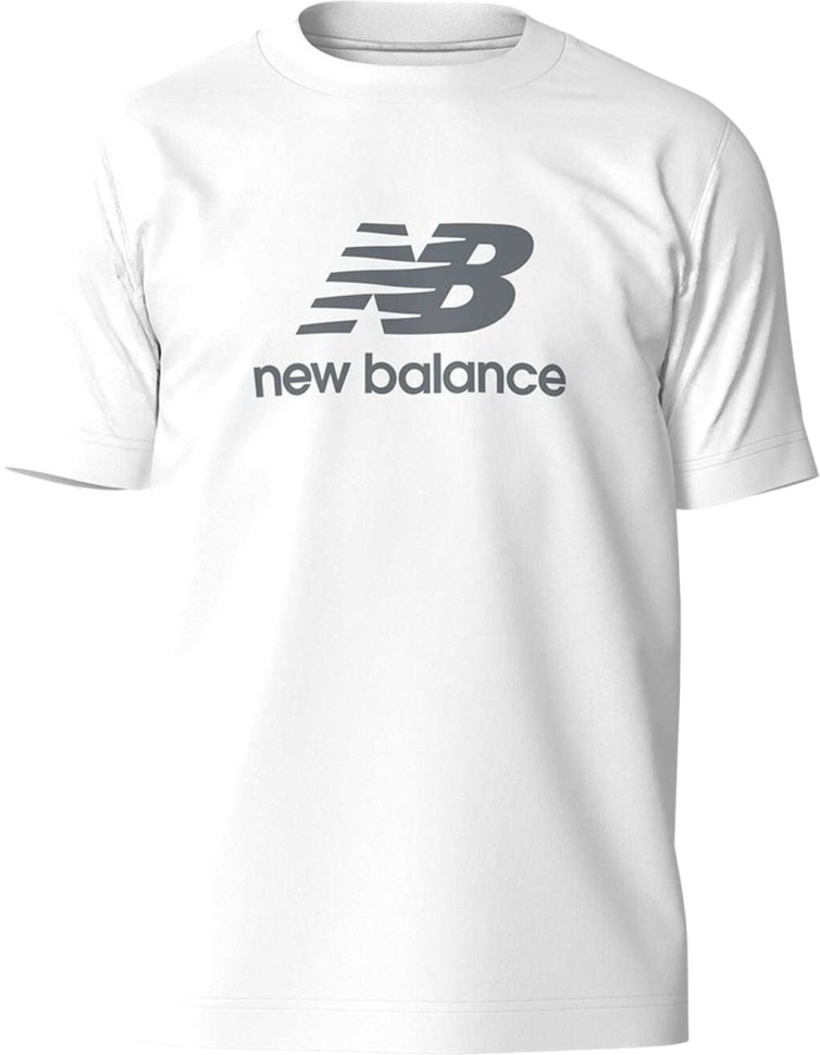 Футболка New Balance Stacked Logo MT41502WT в Екатеринбурге в Екатеринбурге