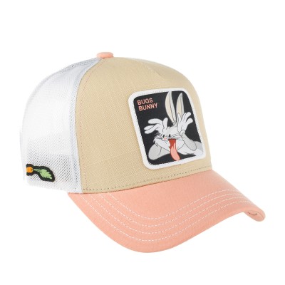 Бейсболка CAPSLAB Looney Tunes Bugs Bunny CL/LOO8/1/CT/BUG5 (крем-абрик) 88-496-81-00