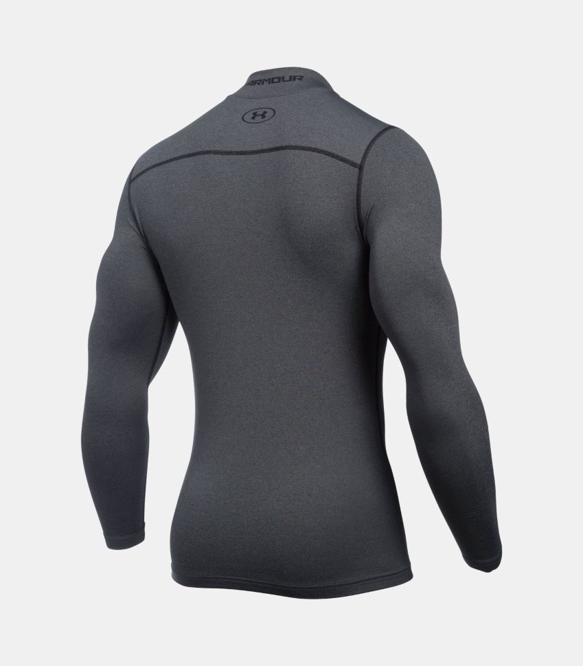Термобелье футболка с длинным рукавом Under Armour CG ARMOUR MOCK 1265648-090 в Екатеринбурге  в Екатеринбурге 
