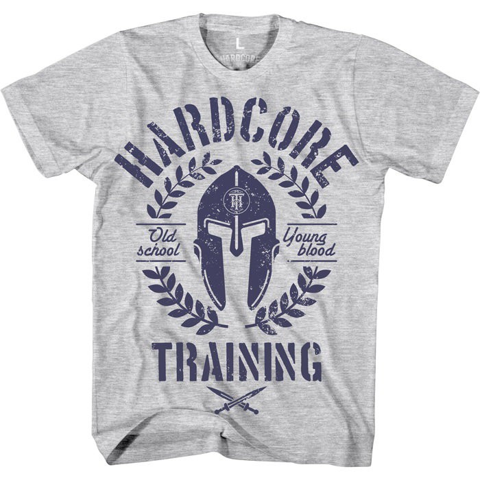 Футболка Hardcore Training Helmet Grey hctshirt0331 в Екатеринбурге  в Екатеринбурге 