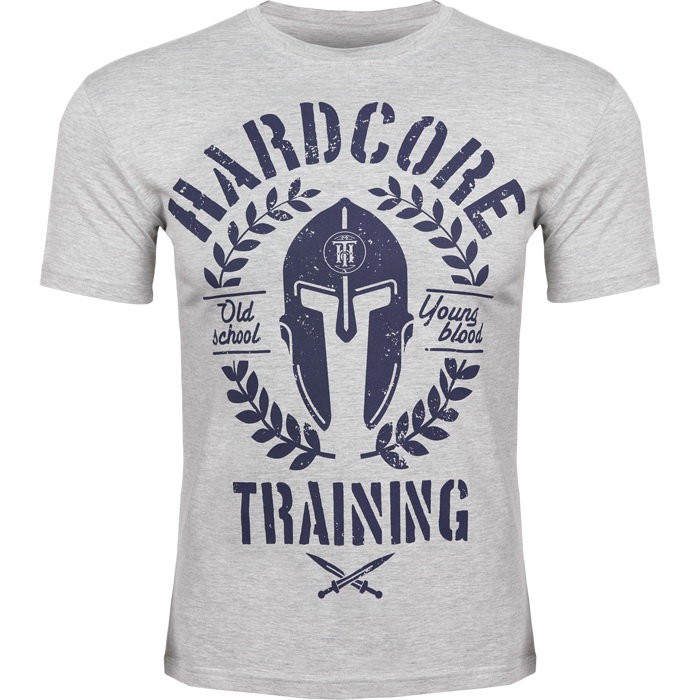 Футболка Hardcore Training Helmet Grey hctshirt0331 в Екатеринбурге  в Екатеринбурге 