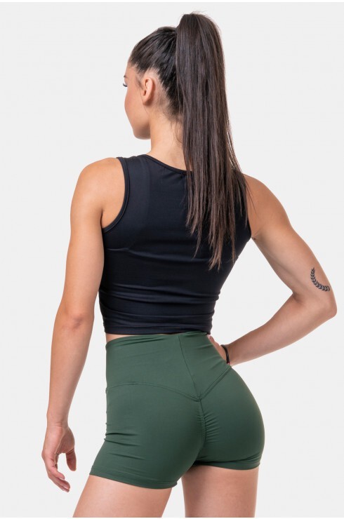 Майка Nebbia женская Fit & Sporty Tank top 577 black в Екатеринбурге  в Екатеринбурге 