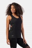 Майка Nebbia 419 Sleeveless Loose Cross Back Tank Top “Feeling Good” Black в Екатеринбурге  в Екатеринбурге 