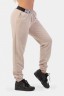 Брюки Nebbia Iconic Mid-Waist Sweatpants with elastic “N” waistband 408  Cream