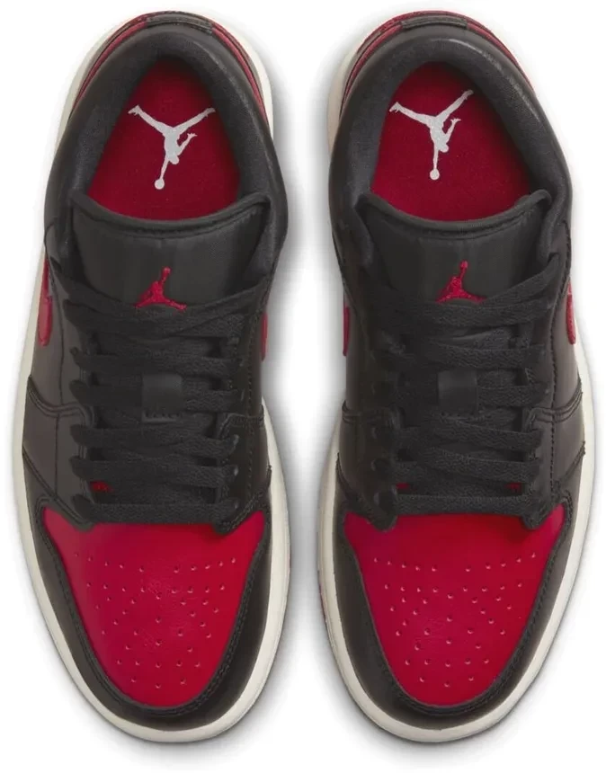 Кроссовки Nike Air Jordan 1 Low Bred Sail DC0774-061 в Екатеринбурге  в Екатеринбурге 