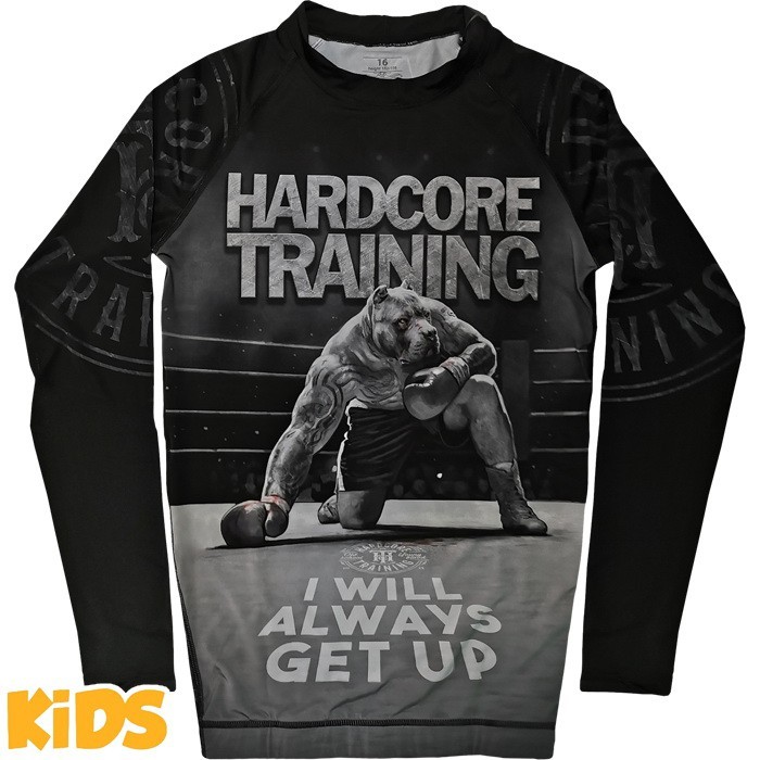 Детский рашгард Hardcore Training х Ground Shark Die Hard hctrash0210 в Екатеринбурге  в Екатеринбурге 