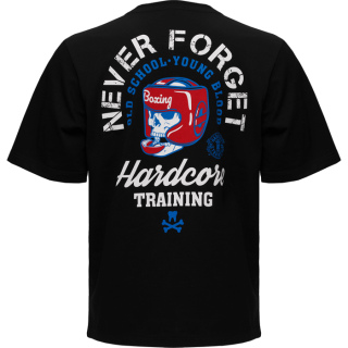 Футболка Hardcore Training Never Forget Black Oversized Fit hctshirt0436 в Екатеринбурге  в Екатеринбурге 