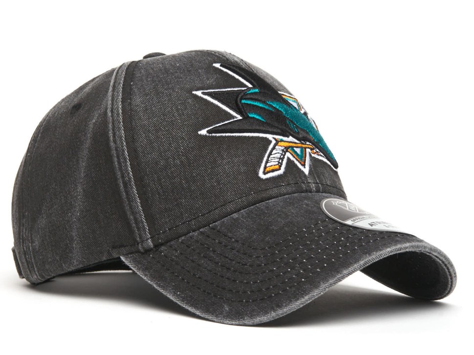 Бейсболка ATRIBUTIKA & CLUB San Jose Sharks, черн. 31530 в Екатеринбурге  в Екатеринбурге 