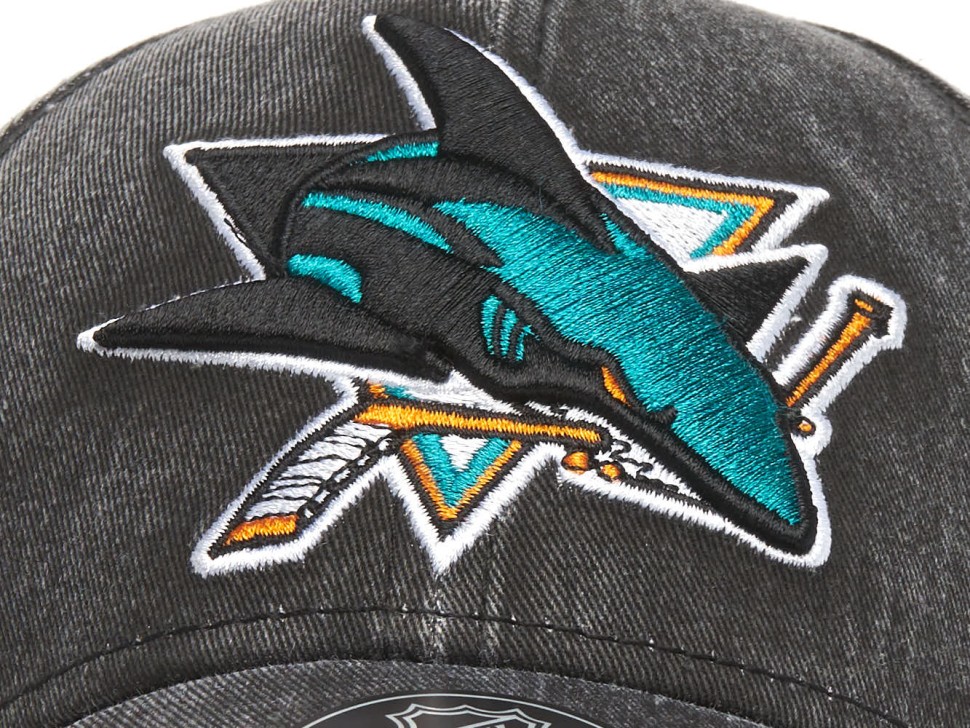 Бейсболка ATRIBUTIKA & CLUB San Jose Sharks, черн. 31530 в Екатеринбурге  в Екатеринбурге 