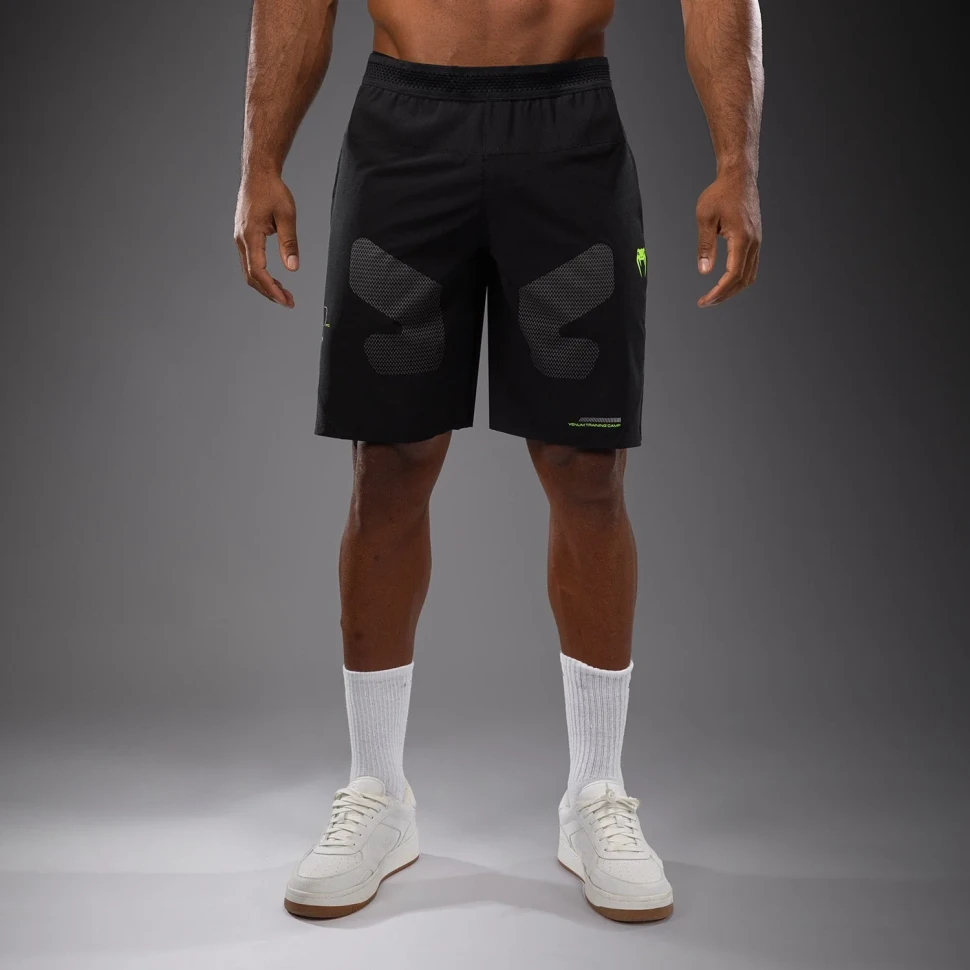 Шорты Venum Training Camp 4.0 Training Short - Black/Neon Green Ven05486-103 в Екатеринбурге  в Екатеринбурге 