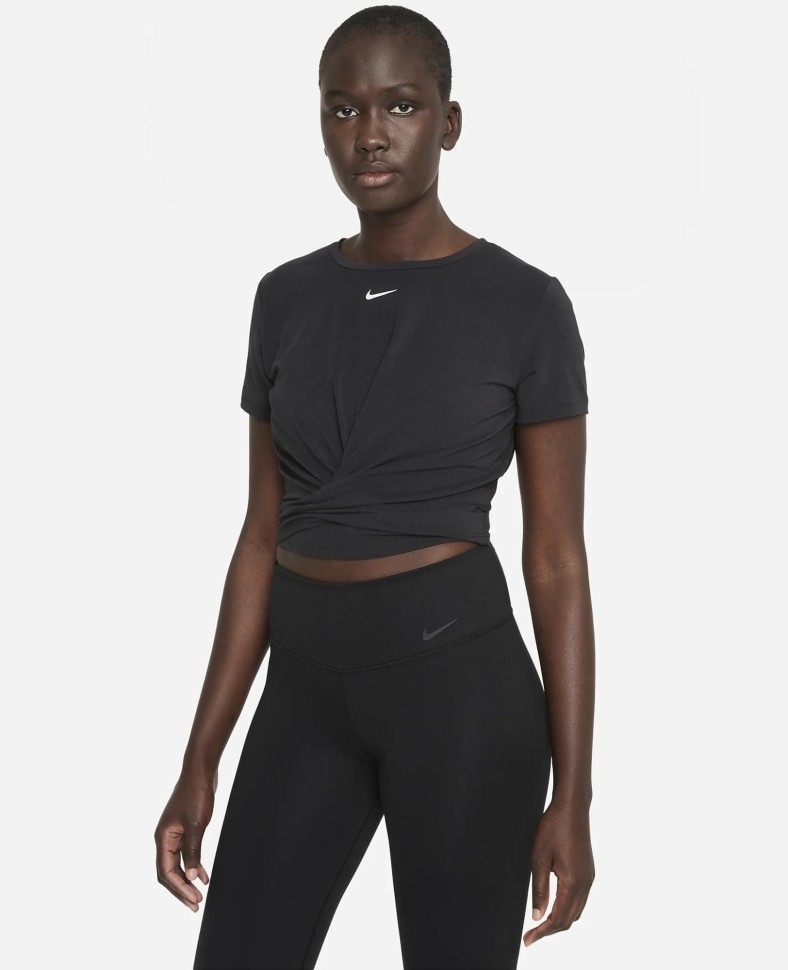 Футболка Nike W NK ONE LUXE DF SS STD TW TP DD4921-010 в Екатеринбурге  в Екатеринбурге 