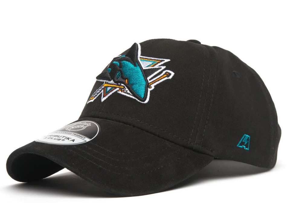 Бейсболка ATRIBUTIKA & CLUB San Jose Sharks, черн. 31541 в Екатеринбурге  в Екатеринбурге 