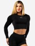 Лонгслив Nebbia Seamless Long-Sleeve Top POWER 892 black