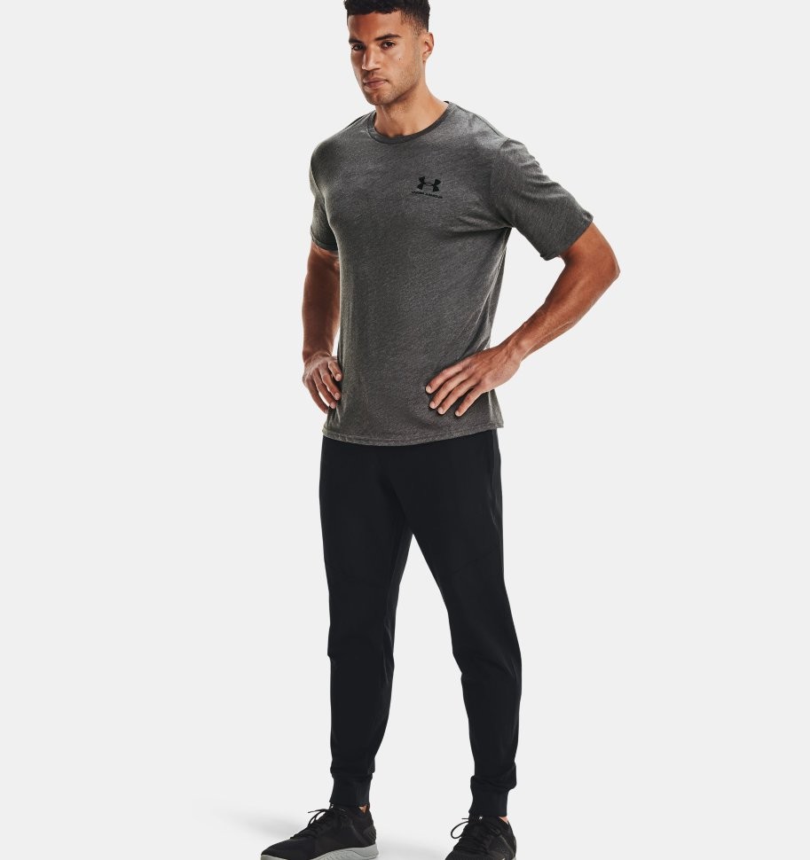 Футболка Under Armour UA Live Tee Charcoal Medium Heather /  / Black 1326799-019 в Екатеринбурге  в Екатеринбурге 