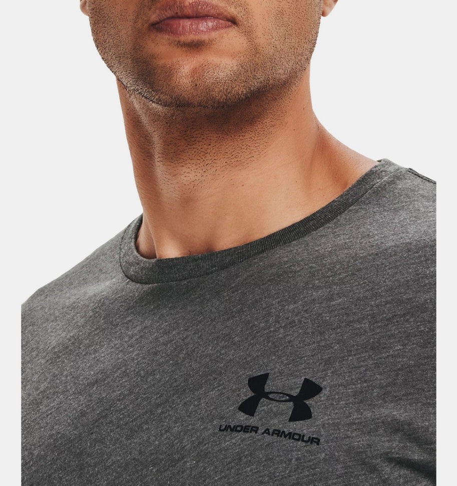 Футболка Under Armour UA Live Tee Charcoal Medium Heather /  / Black 1326799-019 в Екатеринбурге  в Екатеринбурге 