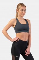 Топ NEBBIA Active Sports Bra with medium impact 413 Dark grey в Екатеринбурге  в Екатеринбурге 
