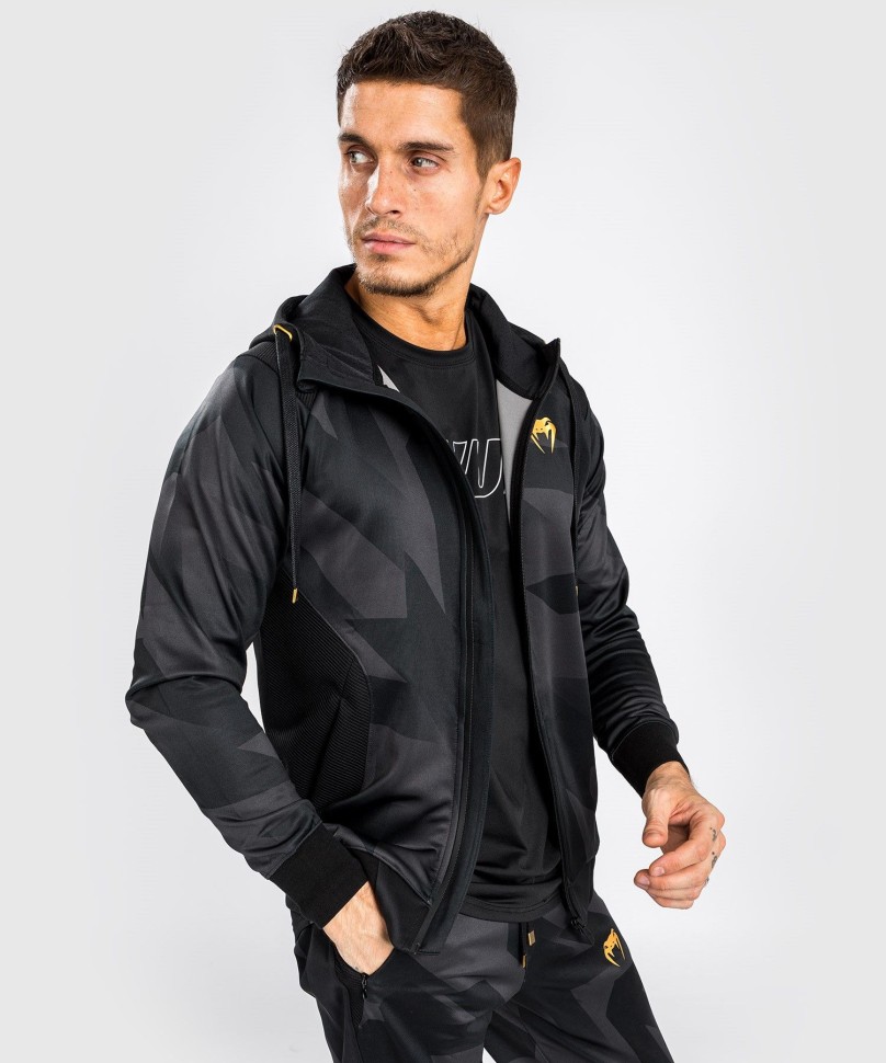 Толстовка Venum Razor Black/Gold Men ven04670-126 в Екатеринбурге  в Екатеринбурге 