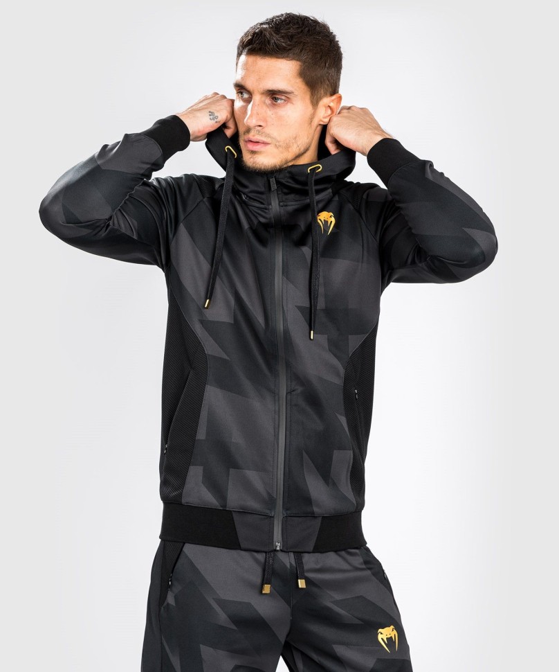 Толстовка Venum Razor Black/Gold Men ven04670-126 в Екатеринбурге  в Екатеринбурге 