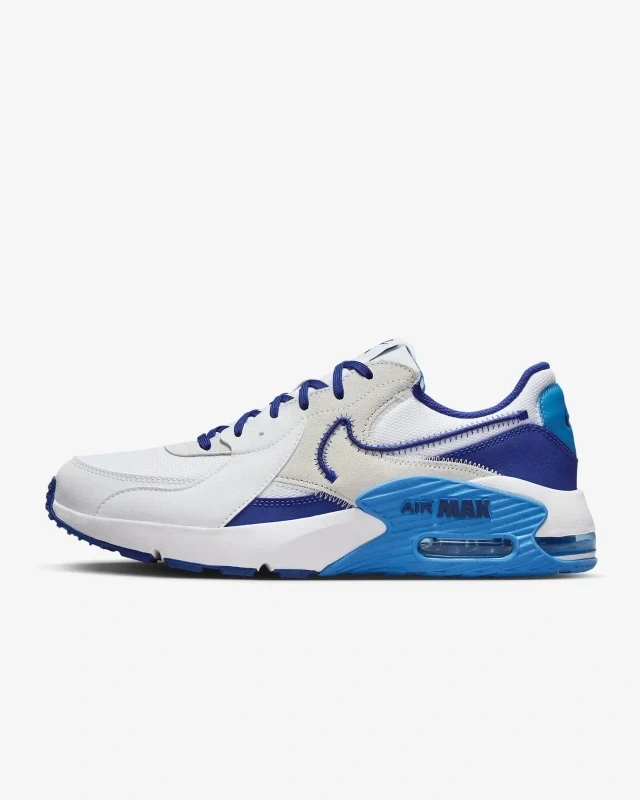 Nike air max blue and white outlet