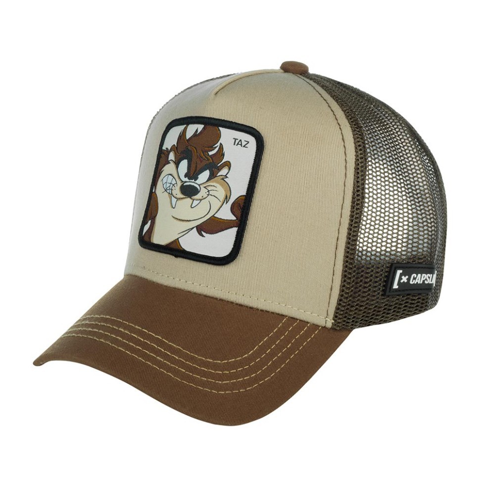 Бейсболка CAPSLAB Looney Tunes Taz коричневый 88-247-14-00 в Екатеринбурге  в Екатеринбурге 