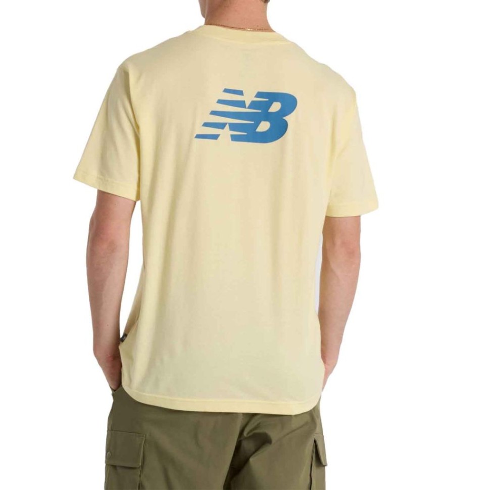 Футболка New Balance Sport Essentials Logo PARCHMENT MT41580PRC в Екатеринбурге  в Екатеринбурге 