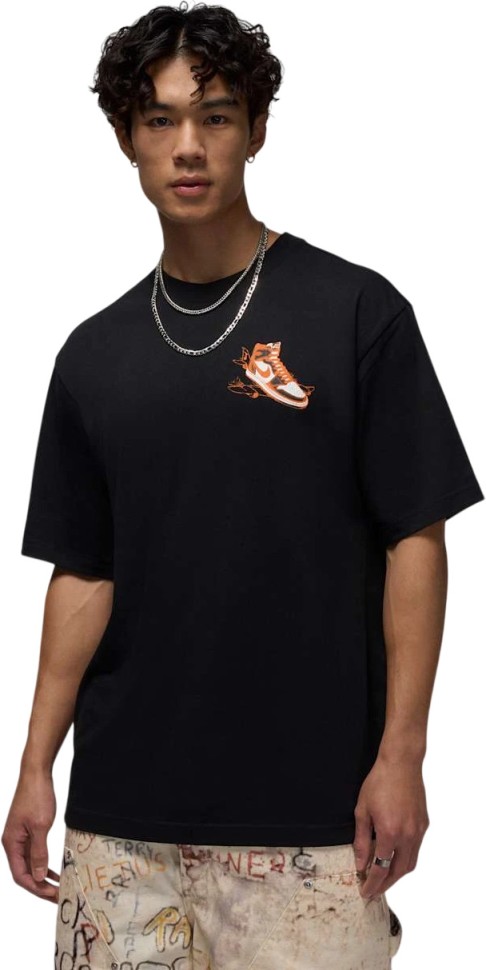 Футболка Nike M J NC AJ1 AD SS CREW HQ8972-010 в Екатеринбурге  в Екатеринбурге 